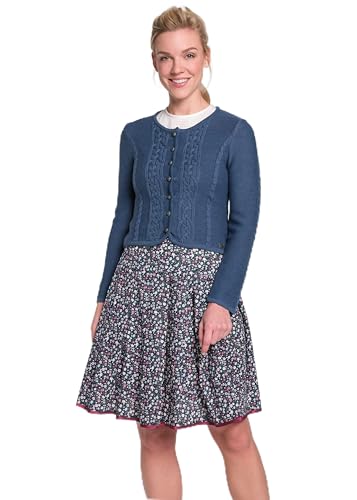 Spieth & Wensky Strickjacke Bonn Jeansblau XXL von Spieth & Wensky