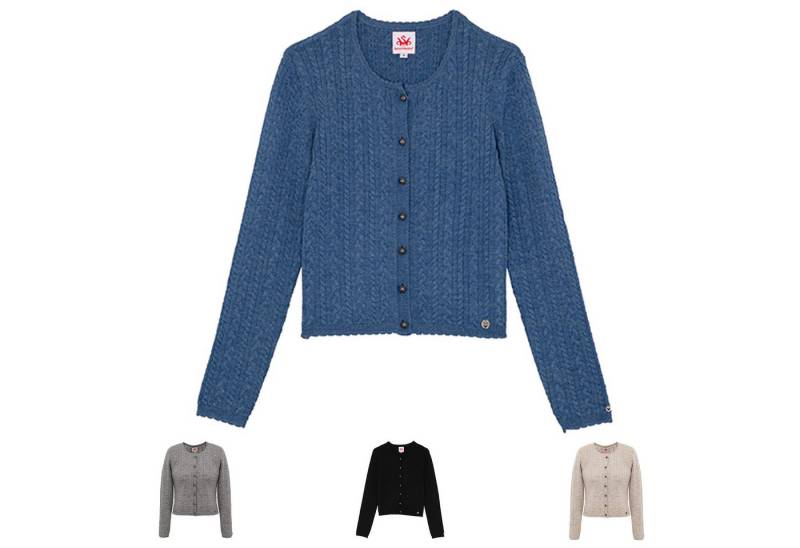 Spieth & Wensky Strickjacke Delo-Strickjacke Delo Damen Strickjacke Janker Trachten jacke von Spieth & Wensky