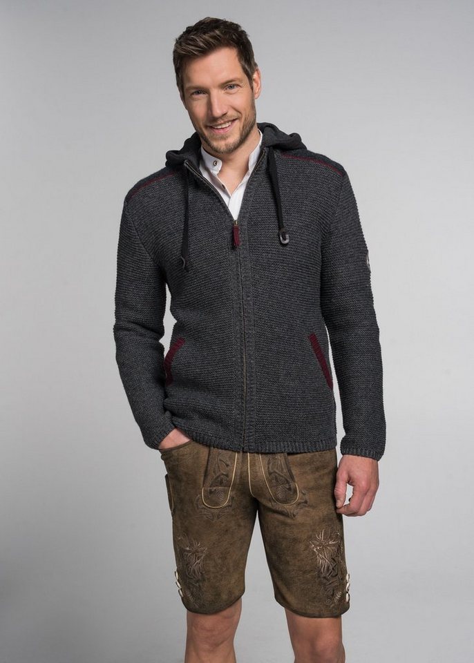 Spieth & Wensky Strickjacke FCB - Torben in sportivem Design von Spieth & Wensky