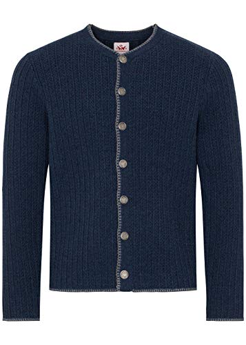 Spieth & Wensky Strickjacke Plauen d,blau XXL von Spieth & Wensky