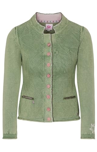 Spieth & Wensky Damen Strickjacke TARANA Farn M von Spieth & Wensky