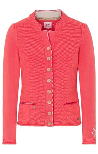 Spieth & Wensky Damen Strickjacke TARANA mohn S von Spieth & Wensky