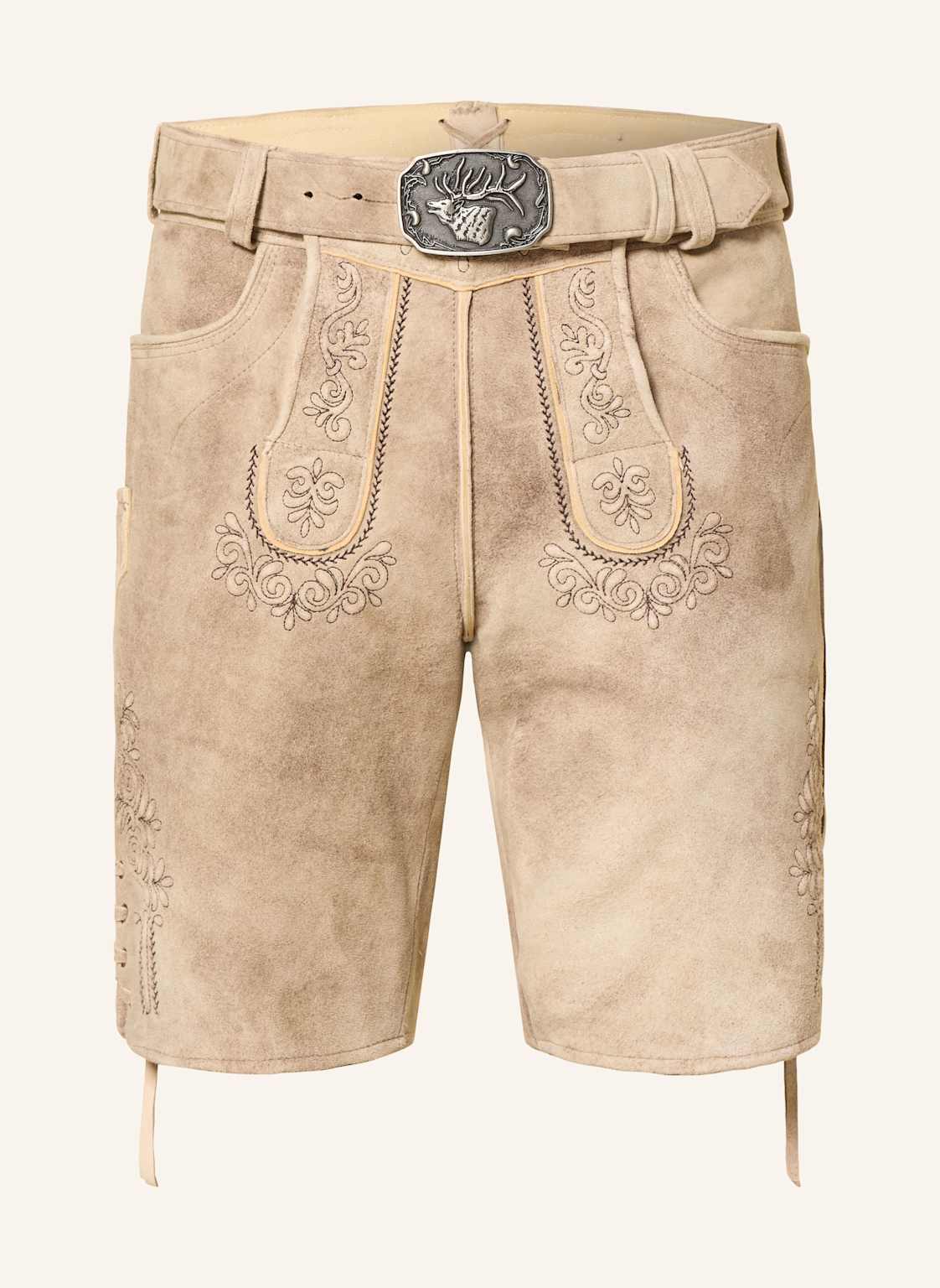 Spieth & Wensky Trachten-Lederhose Gote braun von Spieth & Wensky