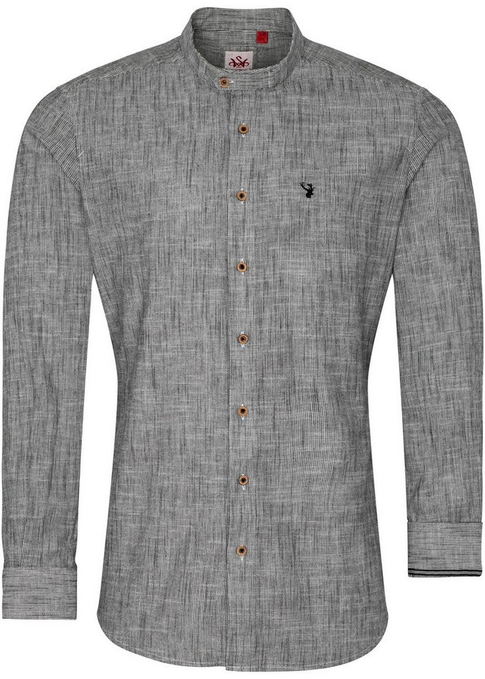 Spieth & Wensky Trachtenhemd Slim Fit Stehkragenhemd von Spieth & Wensky