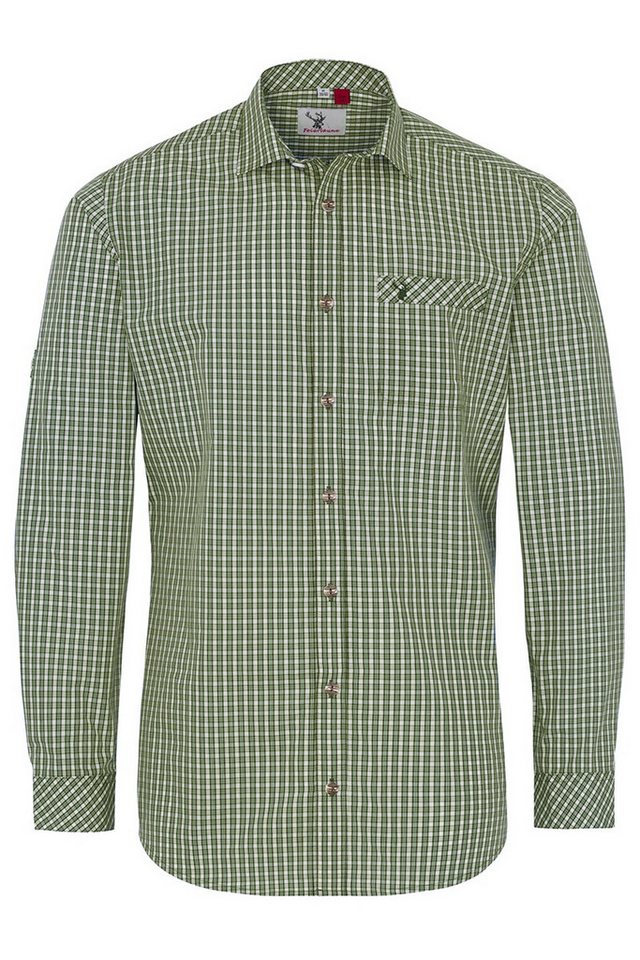 Spieth & Wensky Trachtenhemd Trachtenhemd - NEPTUN LA - blau, grün, rot von Spieth & Wensky