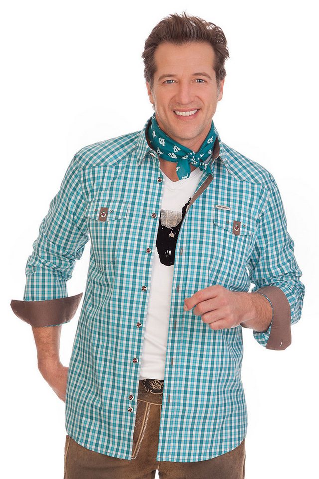 Spieth & Wensky Trachtenhemd Trachtenhemd - WASHINGTON - türkis, rot Spieth & Wensky Trachtenhemd Trachtenhemd - WASHINGTON - türkis, rot von Spieth & Wensky