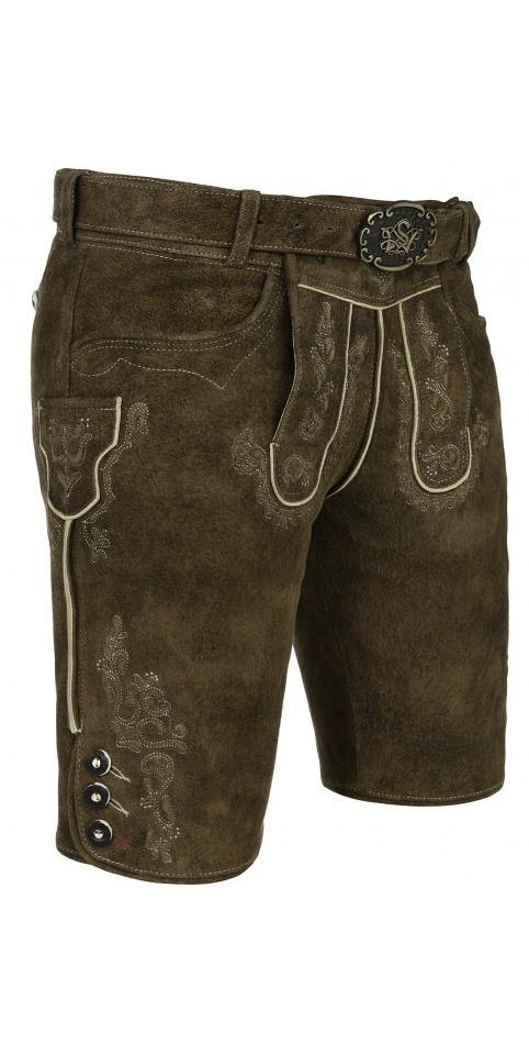 Spieth & Wensky Trachtenlederhose Alex-Lederhose H/Hi-Gü von Spieth & Wensky