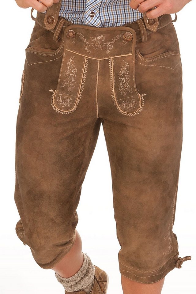 Spieth & Wensky Trachtenlederhose Kniebundlederhose - VITTORIO - wolf Spieth & Wensky Trachtenlederhose Kniebundlederhose - VITTORIO - wolf von Spieth & Wensky