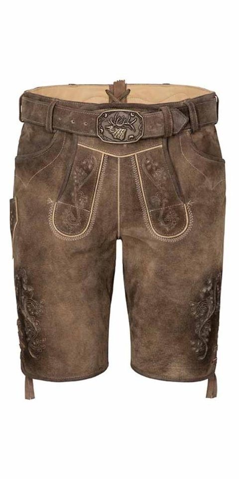Spieth & Wensky Trachtenlederhose Wagnun-Lederhose H/Hi-Gü von Spieth & Wensky