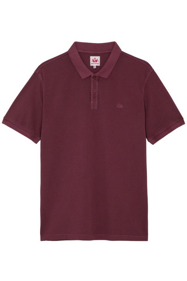 Spieth & Wensky Trachtenshirt Poloshirt Herren - BATTISTA - navy light, olive, retro burgundy von Spieth & Wensky