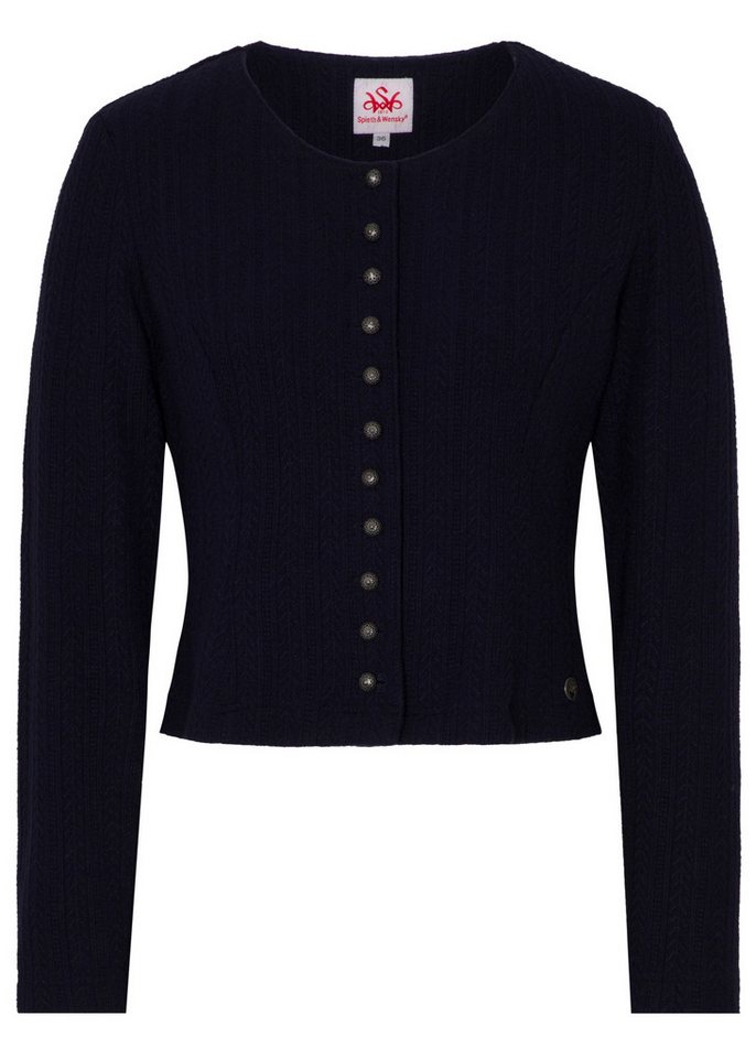Spieth & Wensky Trachtenstrickjacke Dietzing-Strickjacke -0 Dietzing Damen Strickjacke Janker Trachten jacke von Spieth & Wensky
