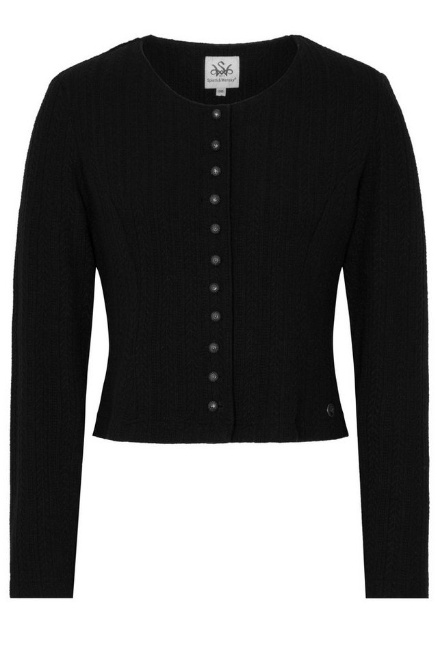 Spieth & Wensky Trachtenstrickjacke Dietzing-Strickjacke -0 Dietzing Damen Strickjacke Janker Trachten jacke von Spieth & Wensky