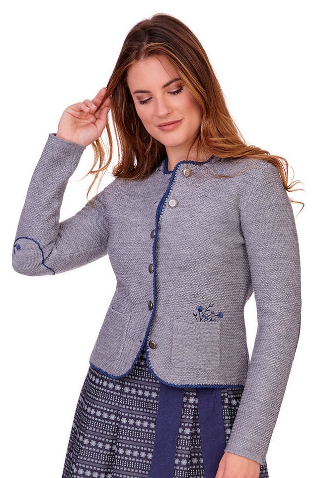 Spieth & Wensky Trachtenstrickjacke Trachten Strickjacke - STOCKMALVE - hellgrau Spieth & Wensky Trachtenstrickjacke Trachten Strickjacke - STOCKMALVE - hellgrau von Spieth & Wensky