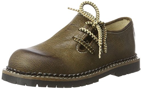 Spieth & Wensky Unisex-Kinder 310 K Maxi leicht Derbys, Braun (Rustik 9539), 34 EU von Spieth & Wensky