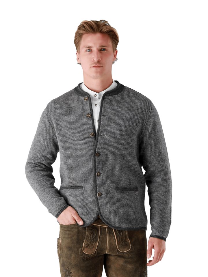 Spieth & Wensky Windbreaker FC Bayern München, Trachten Strickjanker, Herren, Grau Spieth & Wensky Windbreaker FC Bayern München, Trachten Strickjanker, Herren, Grau von Spieth & Wensky