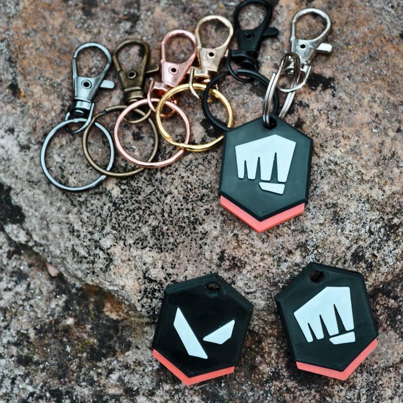 Valorant Riot Gunbuddy Schlüsselanhänger von SpikePlanted