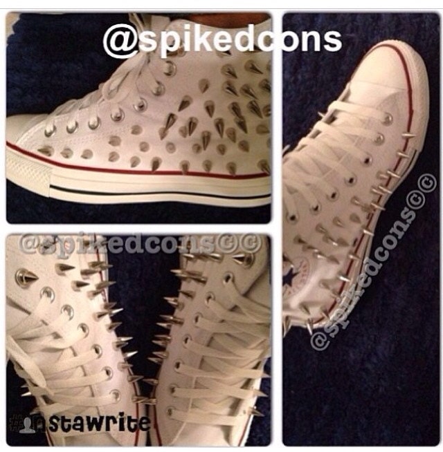 Männer/Frauen Spiked Chuck Sneakers von SpikedCons