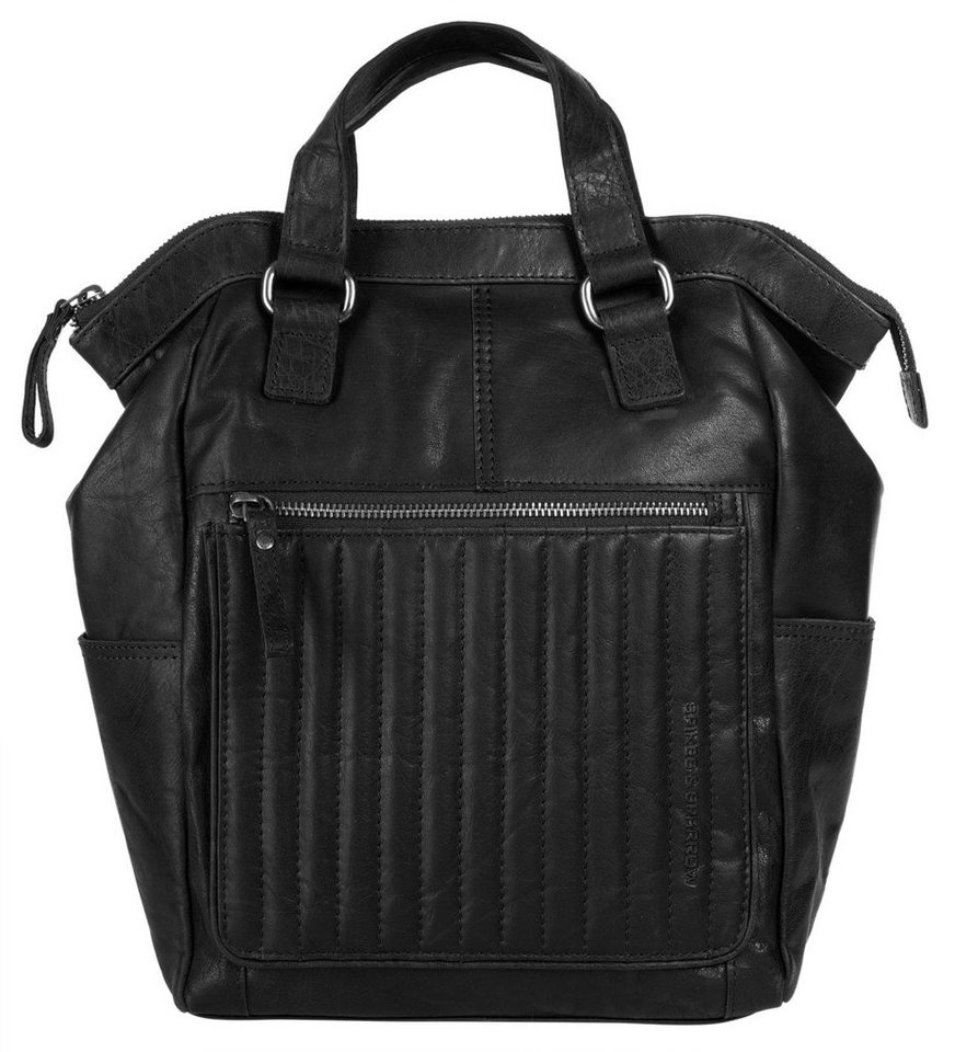 Spikes & Sparrow Cityrucksack, echt Leder von Spikes & Sparrow