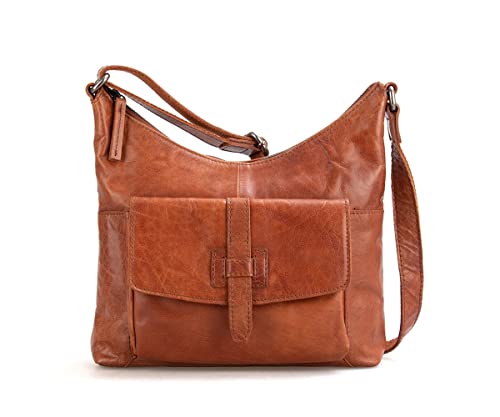 Spikes & Sparrow Leather Cross Body - Alabama - Brandy Cognac von Spikes & Sparrow