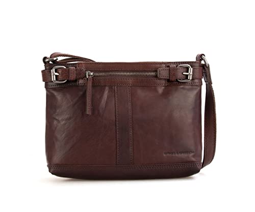 Spikes & Sparrow Crossbody - Arkansas - Donkerbruin von Spikes & Sparrow