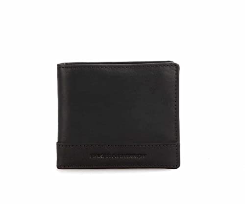 Spikes & Sparrow Leather RFID Billfold Wallet - Maine - Black Spikes & Sparrow Leather RFID Billfold Wallet - Maine - Black von SPIKES & SPARROW