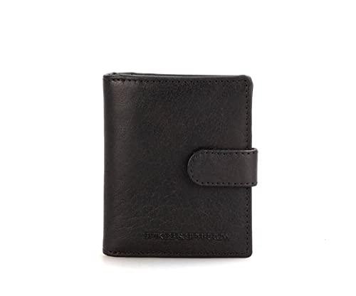 Spikes & Sparrow RFID Billfold Portemonnee - Michigan - Zwart von Spikes & Sparrow