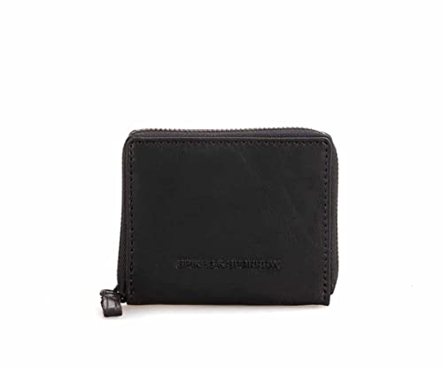 Spikes & Sparrow Unisex Black Billfold, Schwarz von Spikes & Sparrow