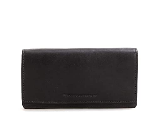 Spikes & Sparrow Leder RFID Geldbörse Kentucky, Schwarz von Spikes & Sparrow