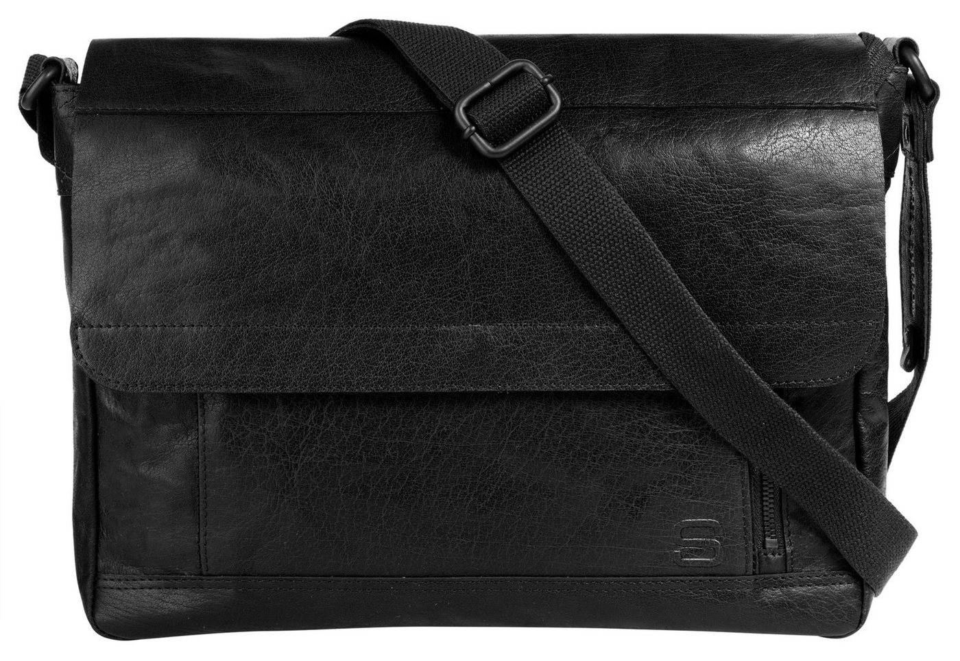 Spikes & Sparrow Messenger Bag, echt Leder von Spikes & Sparrow