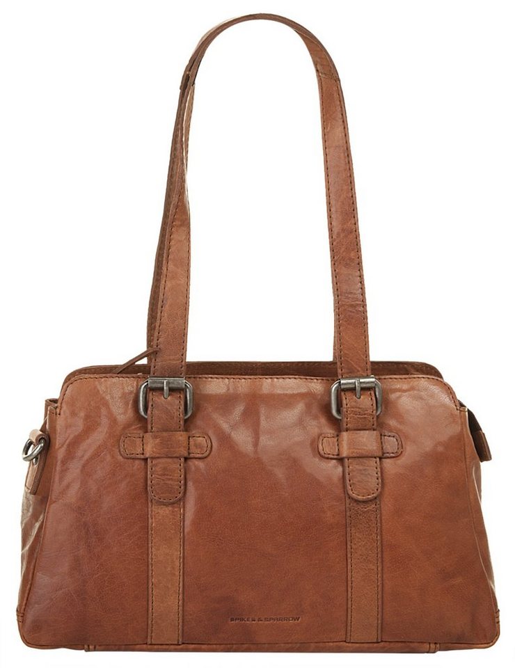 Spikes & Sparrow Henkeltasche, echt Leder von Spikes & Sparrow