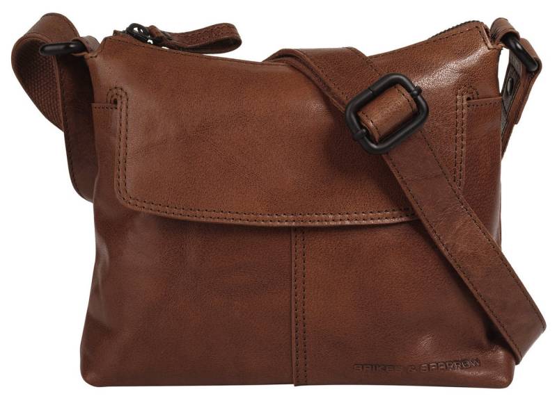 Spikes & Sparrow Umhängetasche, echt Leder von Spikes & Sparrow