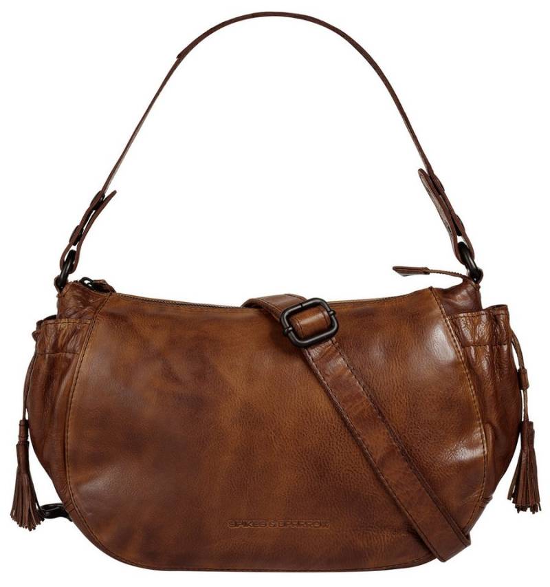 Spikes & Sparrow Umhängetasche, echt Leder von Spikes & Sparrow