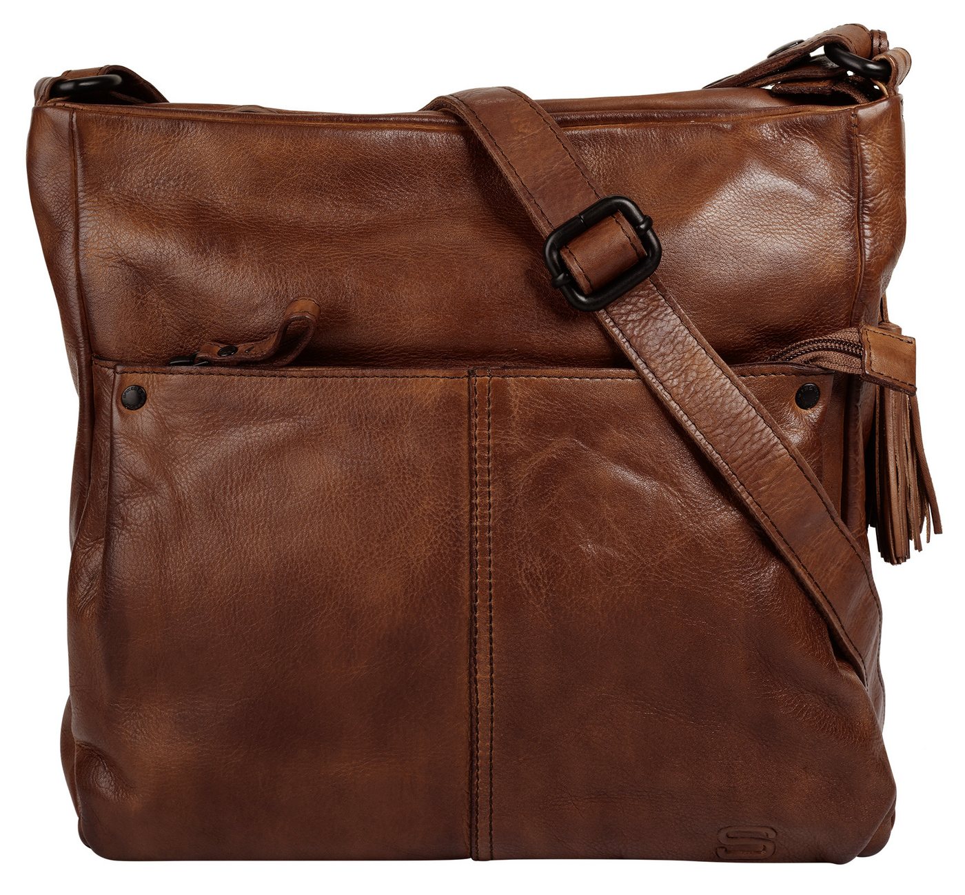 Spikes & Sparrow Umhängetasche, echt Leder von Spikes & Sparrow