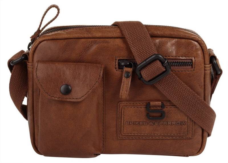 Spikes & Sparrow Umhängetasche CROSS BODY, echt Leder von Spikes & Sparrow