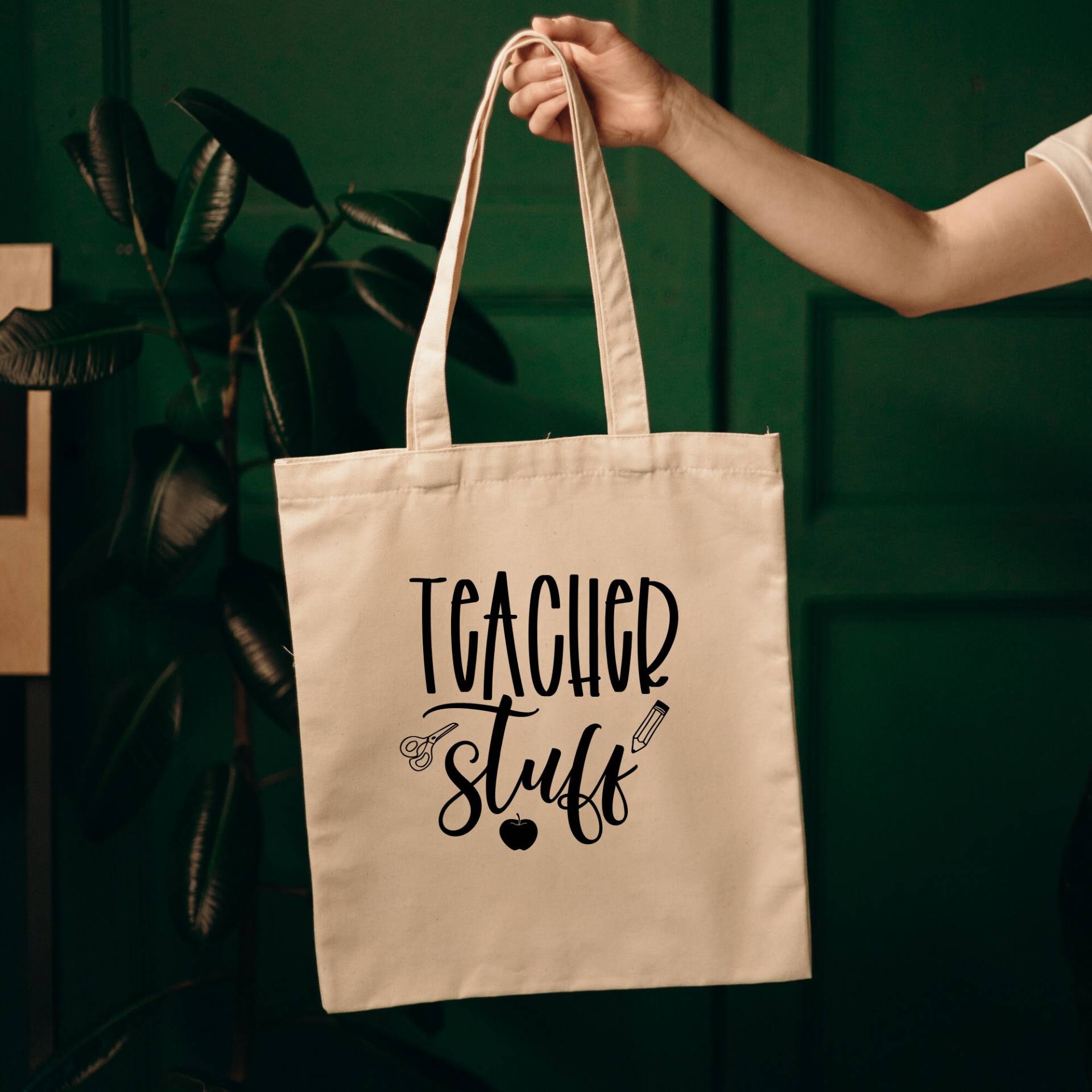 Teach Stuff Tote Bag, 14x16 Baumwolltasche, Süßes Geschenk, Lustig, Sarkasmus von SpillMyBeans