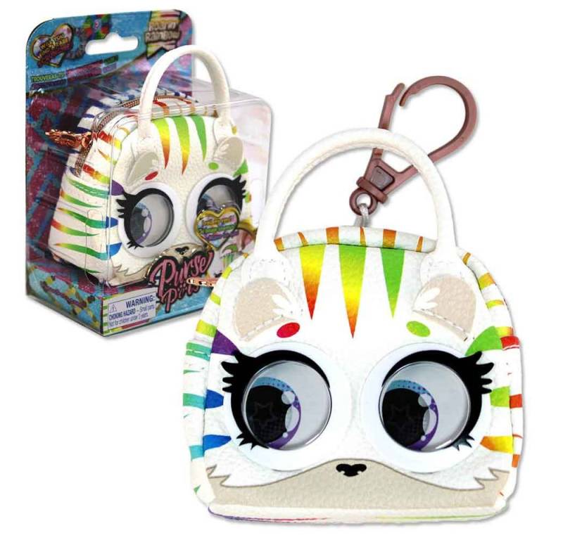 Spin Master Schlüsselanhänger Micro Purse Pets Tiger-Täschchen – Stylisches Accessoire von Spin Master