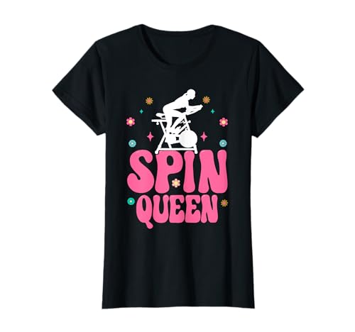 Spin Queen Lustiges Indoor Cycle Bike Spinning Girls Cycling T-Shirt von Spin Queen Shirts for Women Men