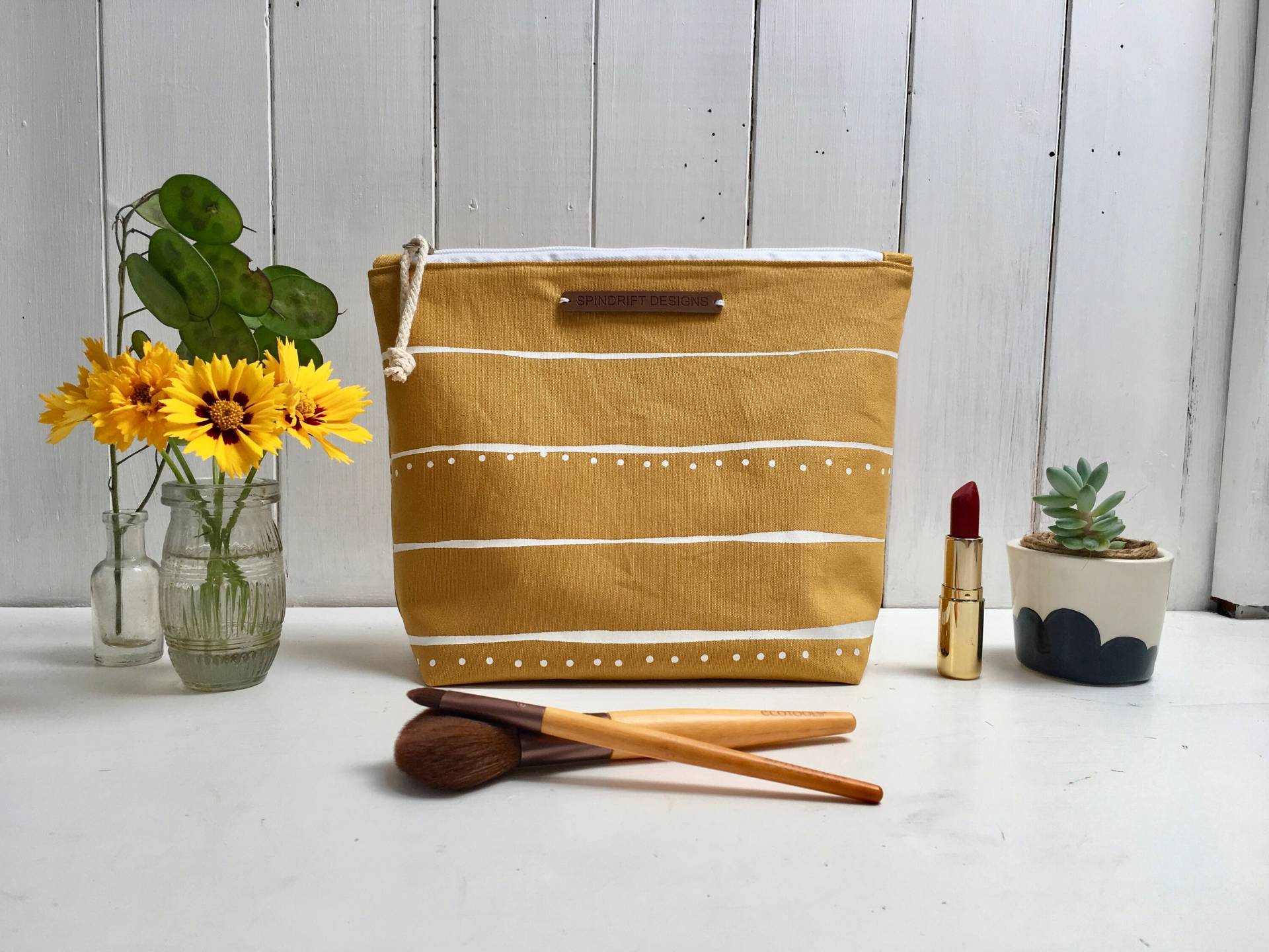 Große Schminktasche/Reissverschlusstasche Waschtasche | Large Kosmetiktasche Reise-Täschchen/Reißverschlusstasche Große Schminktasche/Reissverschlusstasche Waschtasche | Large Kosmetiktasche Reise-Täschchen/Reißverschlusstasche von SpindriftDesignsShop