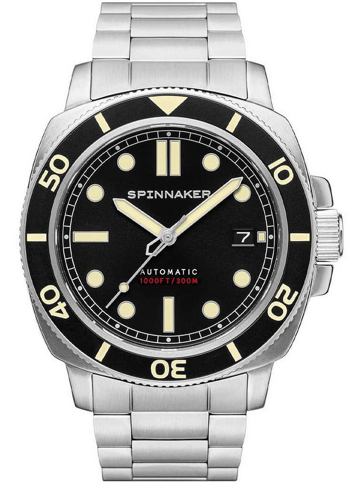 Spinnaker Automatikuhr Spinnaker SP-5088-11 Hull Diver Automatik Herrenuhr 42mm 30ATM Spinnaker SP-5088-11 Hull Diver Automatik Herrenuhr 42mm 30ATM von Spinnaker