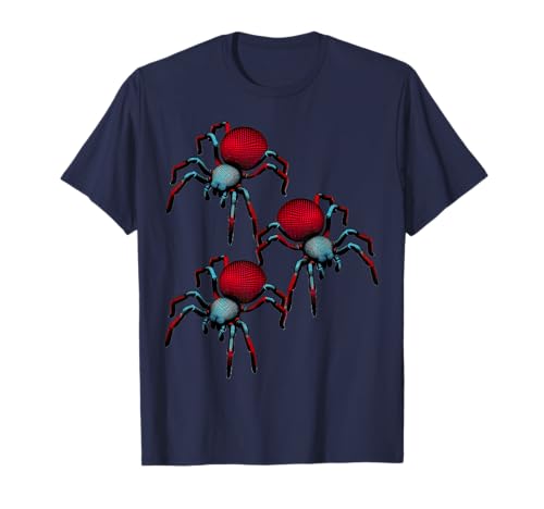 Spinnen Phobie Spinne 3D Frau Frauen Mann Kind Mädchen Junge T-Shirt Spinnen Phobie Spinne 3D Frau Frauen Mann Kind Mädchen Junge T-Shirt von Spinne Halloween Spinnen