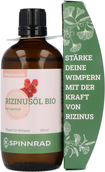 Spinnrad Rizinusöl Bio, mit Mascara 100 ml von Spinnrad