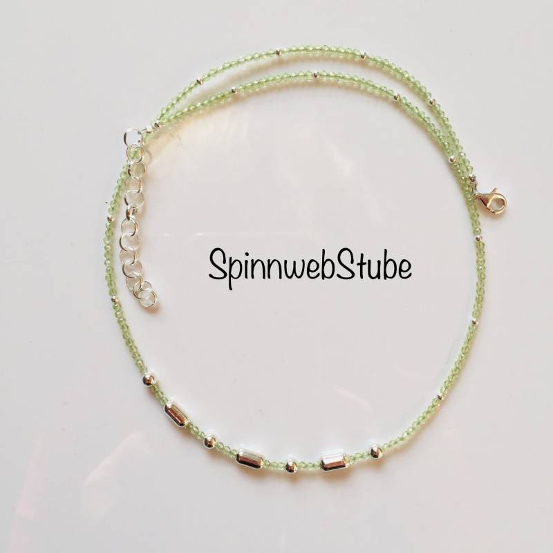 Perlenkette "Tönnchen Im Grünen" von SpinnwebStube