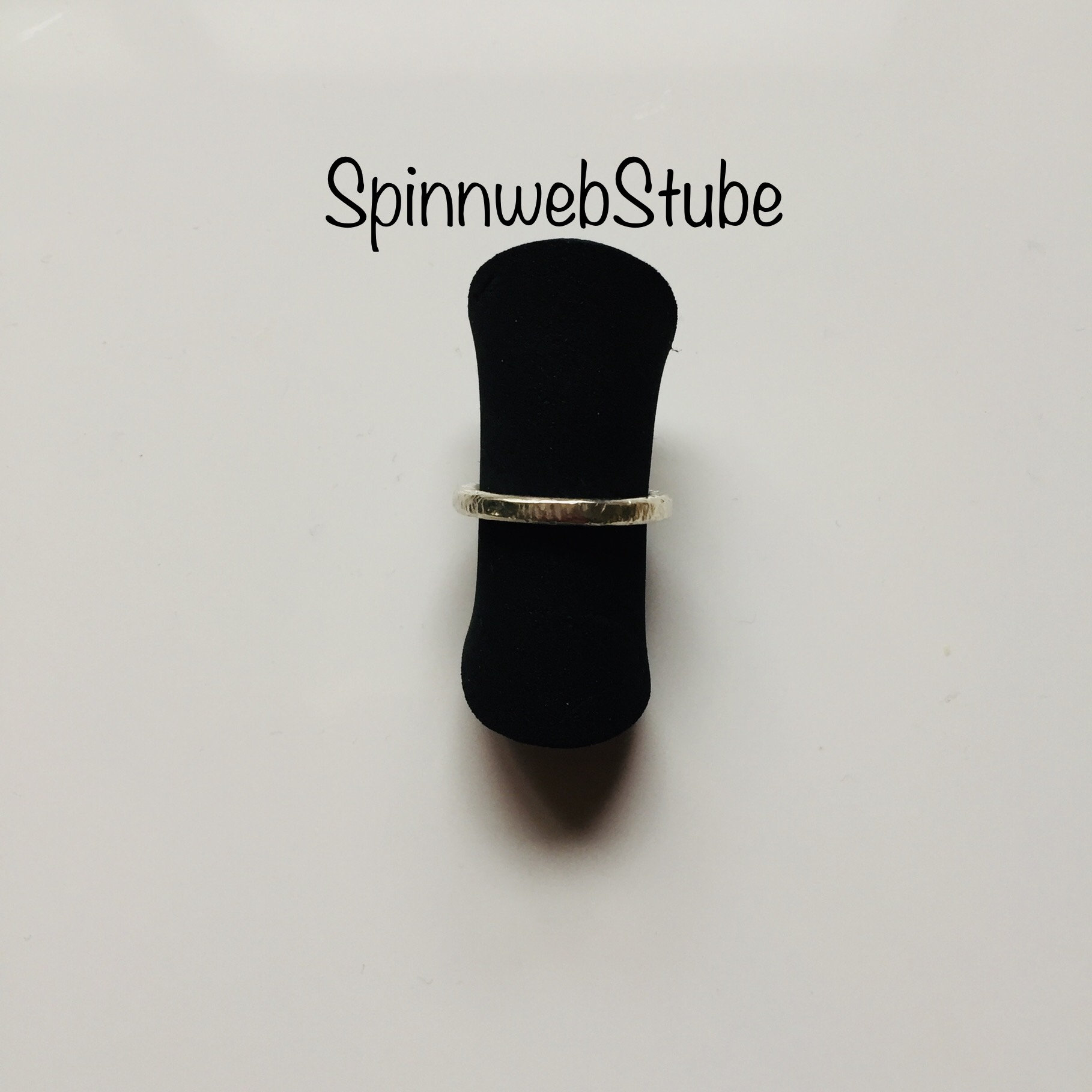 Silberring "Dicker Reif" von SpinnwebStube