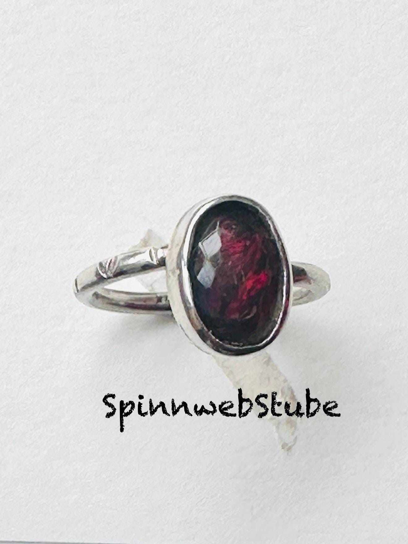 Silberring Mit Welo Opal von SpinnwebStube