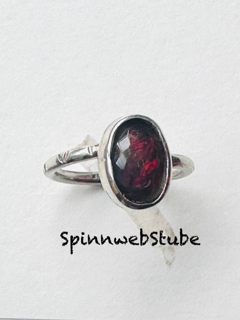 Silberring Mit Welo Opal von SpinnwebStube