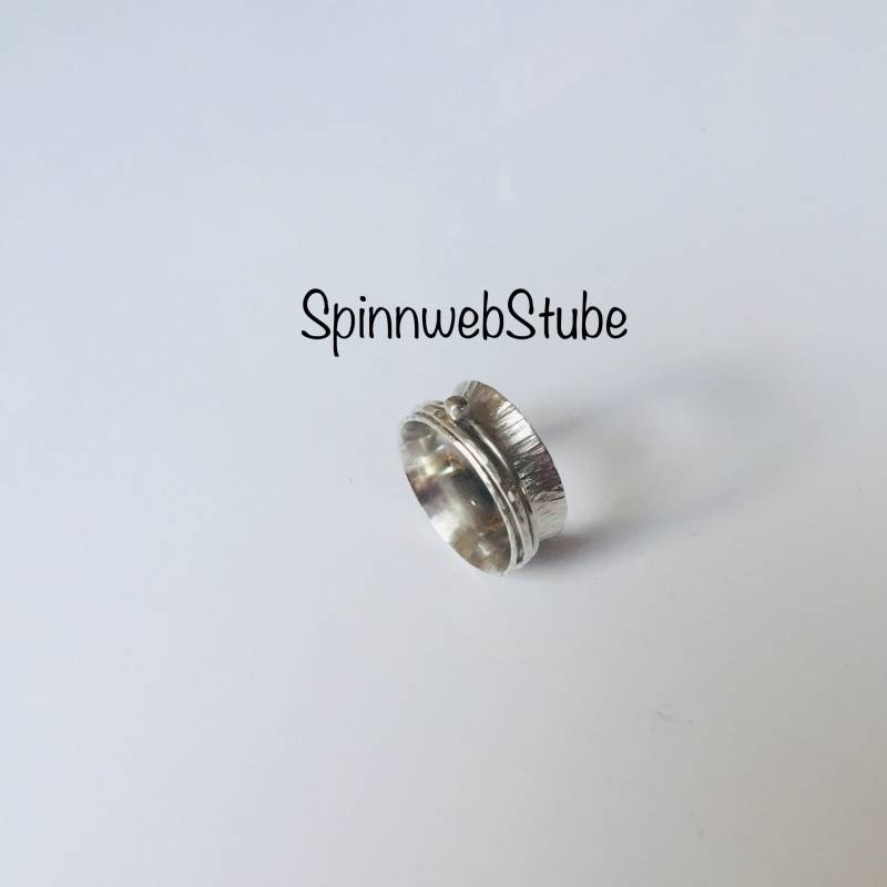 Silberring "Spinner 2-Fach", Handgeschmiedet von SpinnwebStube