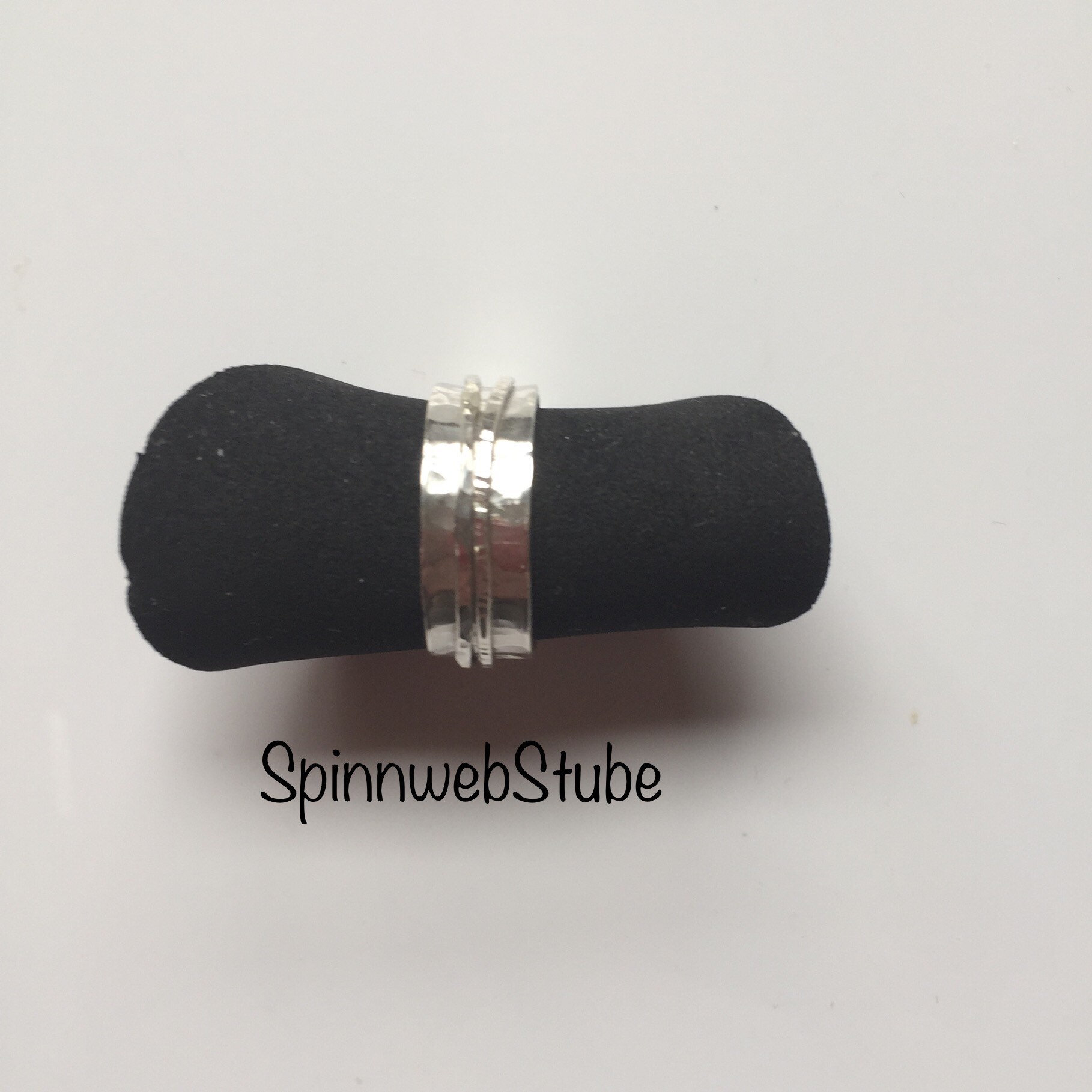 Spinner Ring Aus Silber "Doppelt Beweglich" von SpinnwebStube