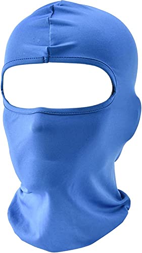 Sturmhaube Sommer Herbst Winter Balaclava für Outdoorsports Radfahren, Snowboarden, Skifahren, Motorrad Fahren UV-Schutz Winddicht Warm Gesichtshaube Skimaske Gesichtsmaske für Herren/Damen Blau von SpirWoRchlan