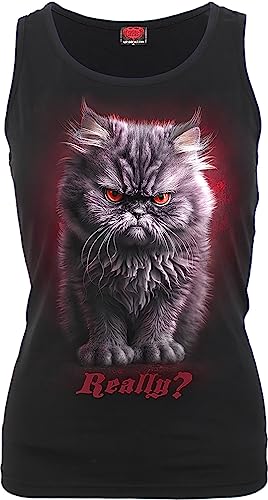 Anger Management - Razor Back Top Black S von Spiral