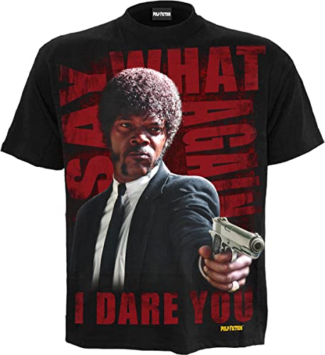 Pulp Fiction Dance Männer T-Shirt schwarz L 100% Baumwolle Fan-Merch, Filme von Spiral